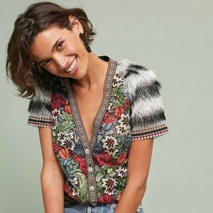 Byron Lars Enchanted Button Down